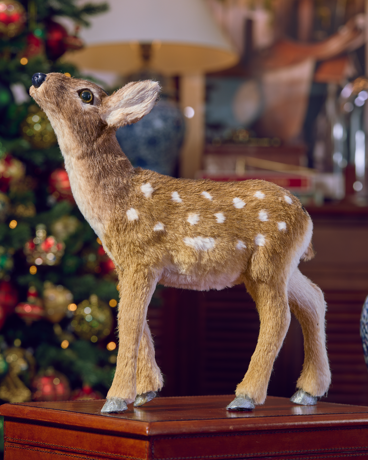 Bambi kerstdecoratie 34 cm
