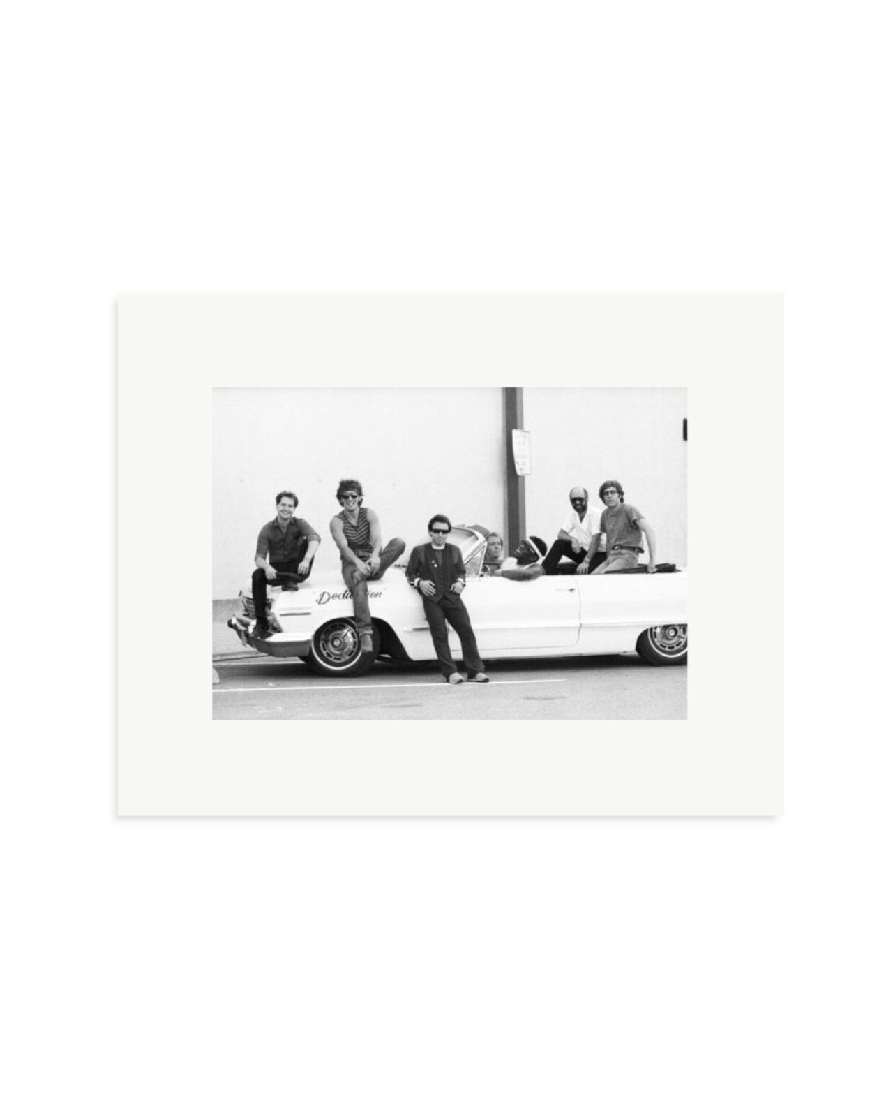 Bruce Springsteen & the E Street Band Print Only / Small