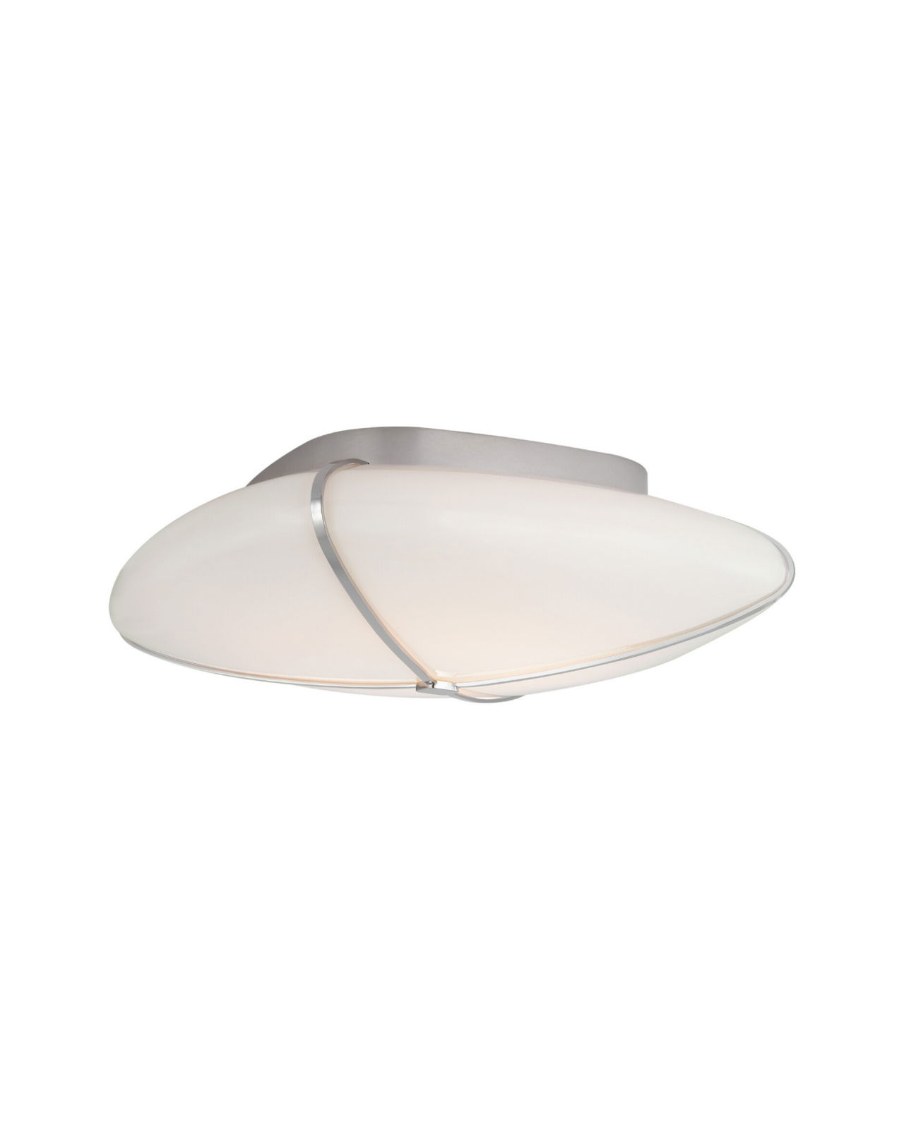 Fondant 14" Flush Mount Nickel