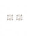 Mini korvakorut pearl rhodium