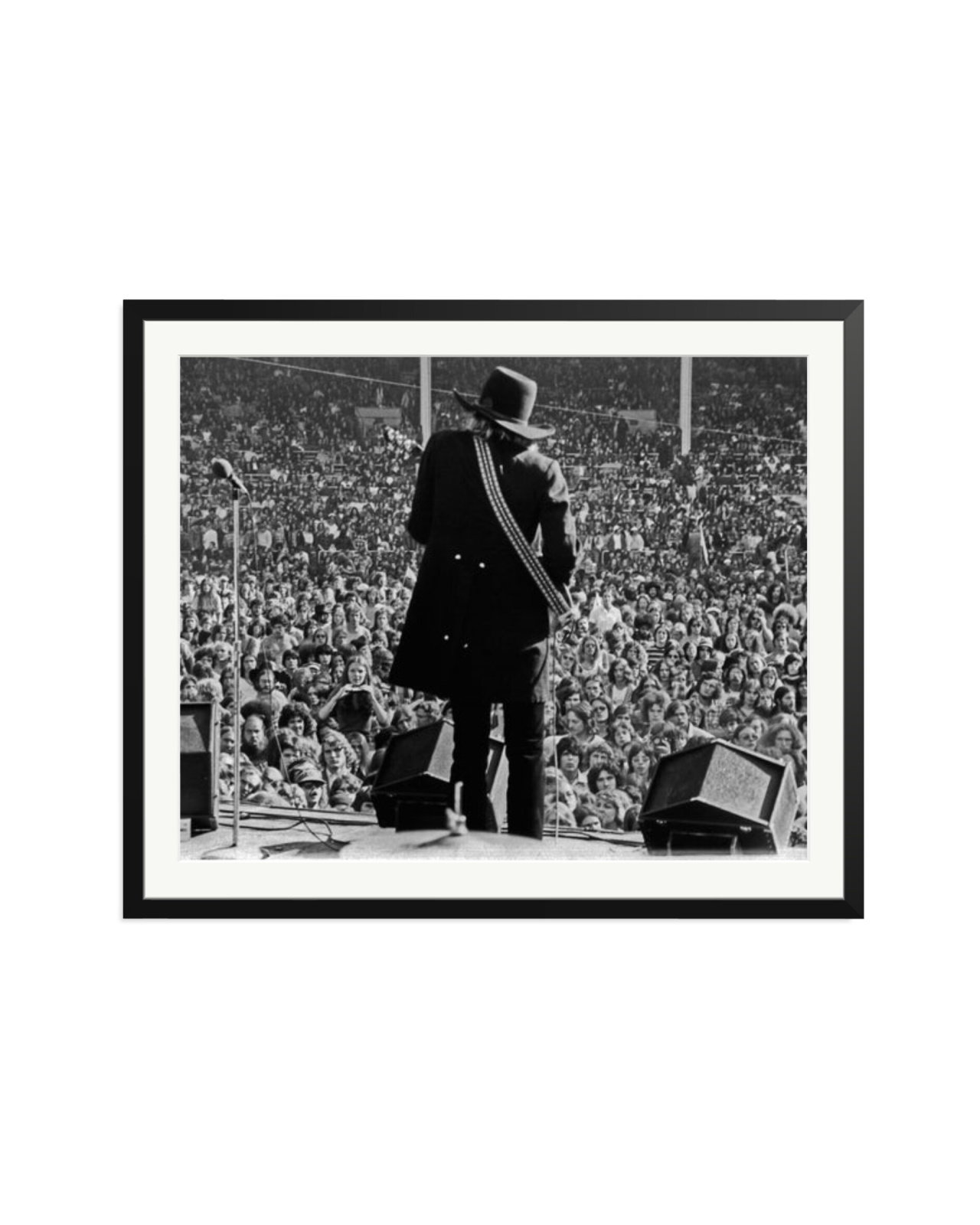 Joe Walsh at Cleveland Stadium Black / XXL
