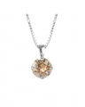 Classic Petite halskæde golden shadow rhodium