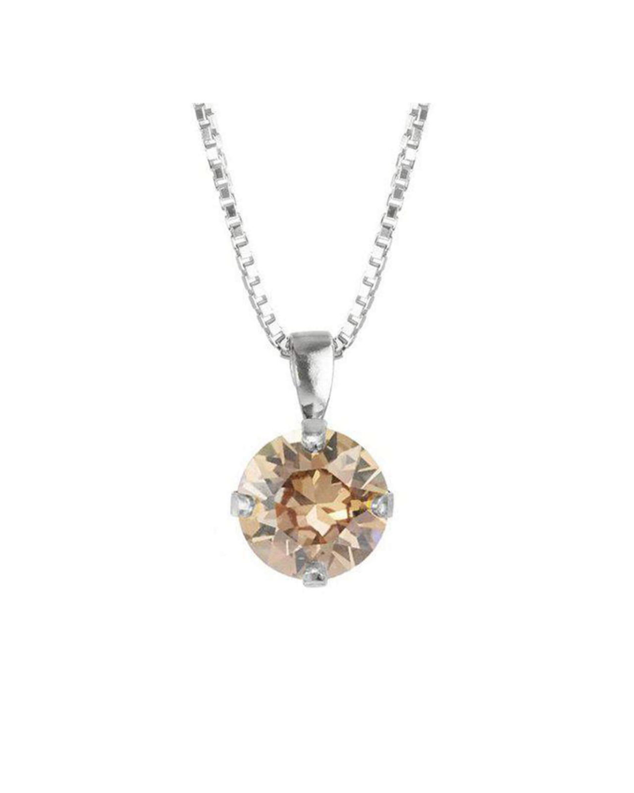 Classic Petite halskæde golden shadow rhodium