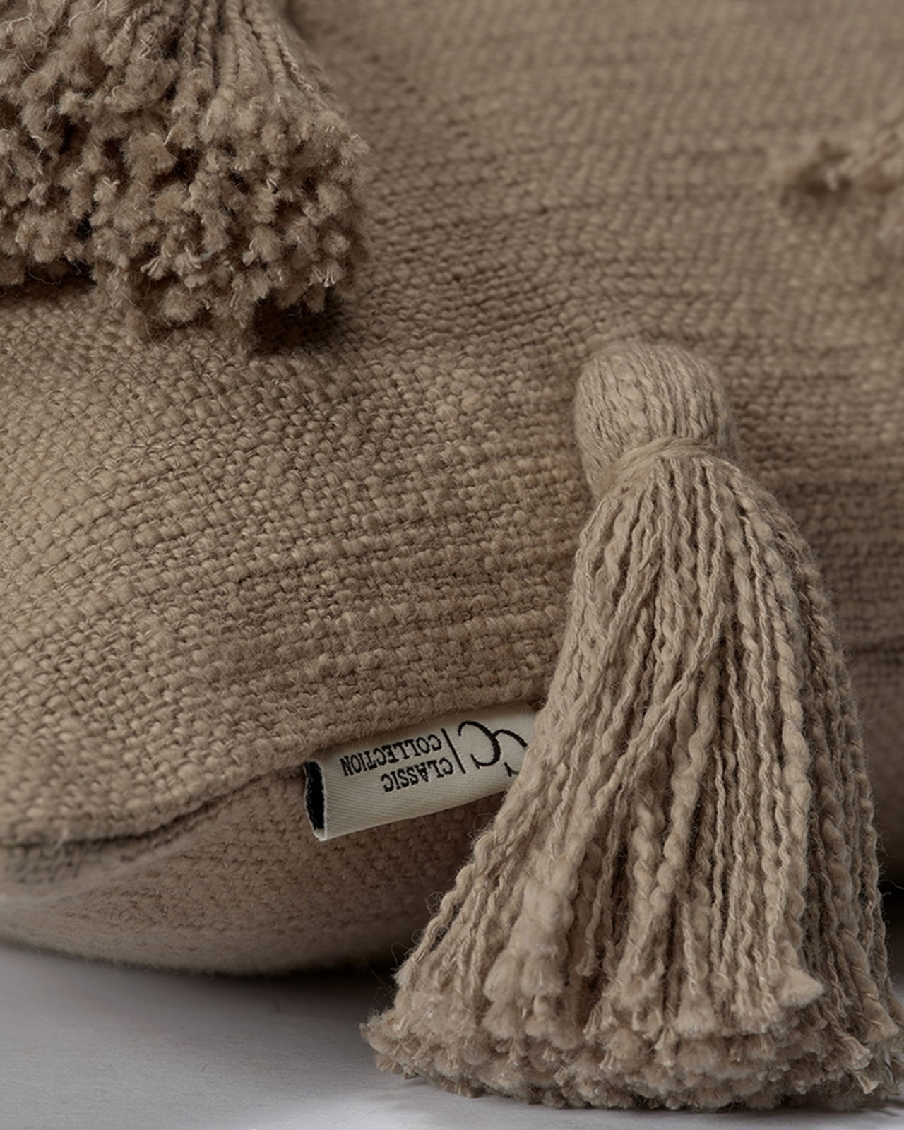 Pongo cushion cover simply taupe OUTLET