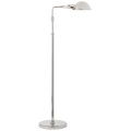 Fairfield Pharmacy Floor Lamp Polished Nickel