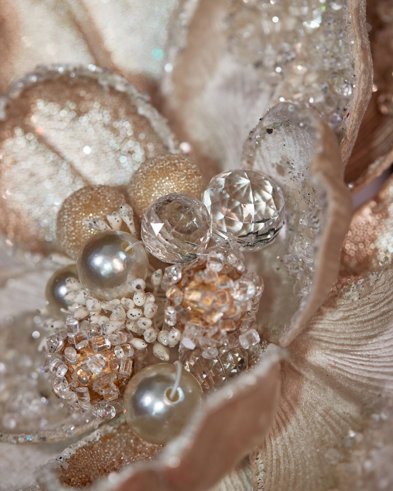 Magnolia Pearl decoratietak champagne