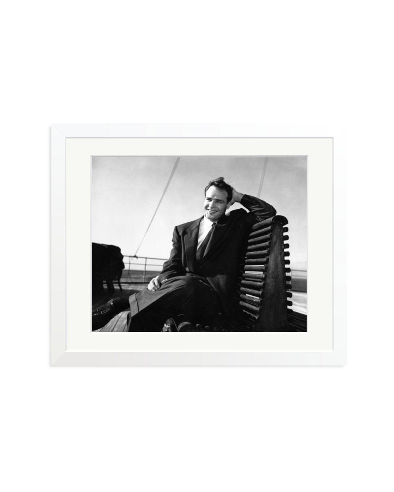 Marlon Brando, 1954 White / Medium