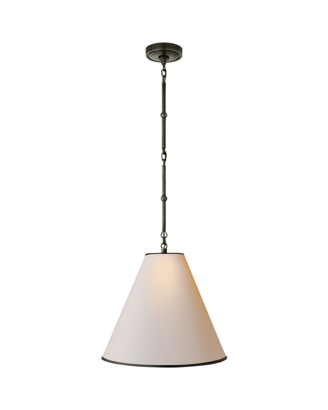 Goodman Hanging Light Bronze/Natural Small