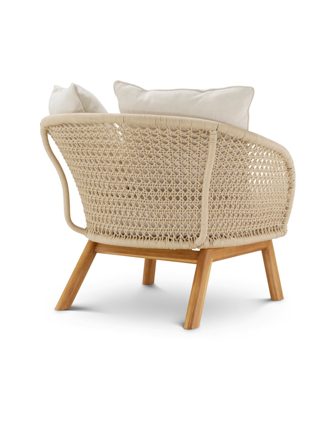 Trinity fåtölj viola sand