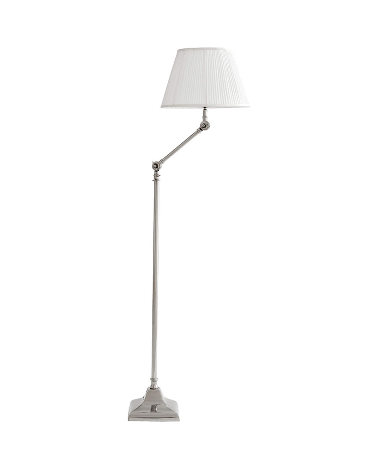 Medea golvlampa nickel exkl. skärm OUTLET