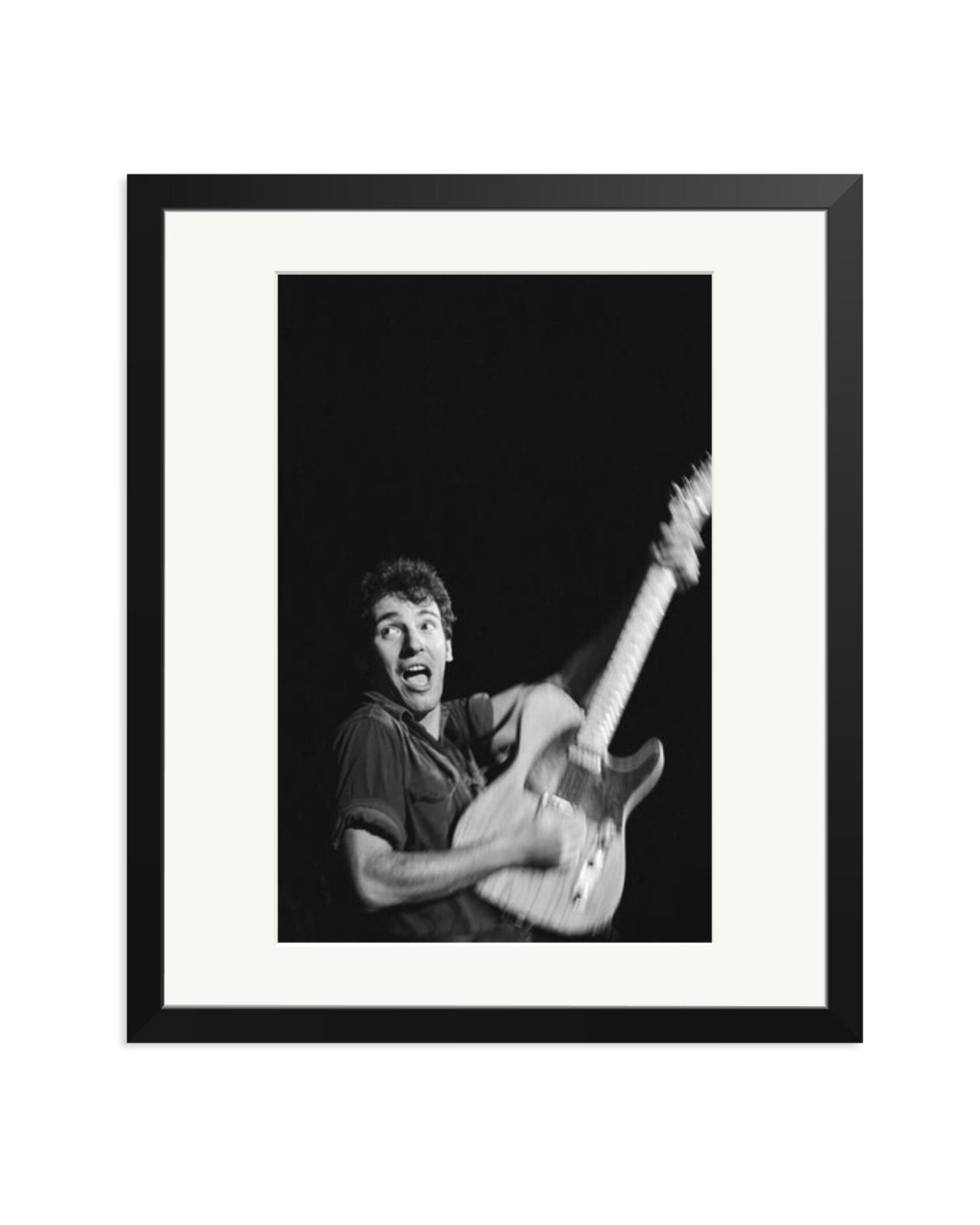 70s Bruce Springsteen Black / Large