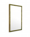 Torino mirror brass