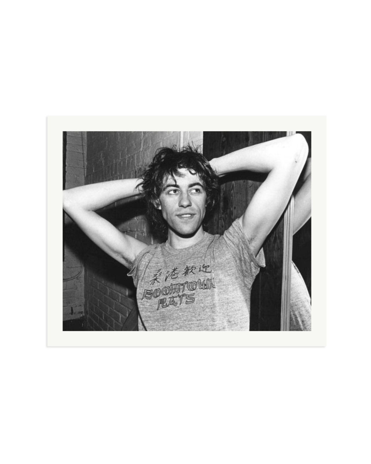 Bob Geldof Backstage 1979 Print Only / XXL