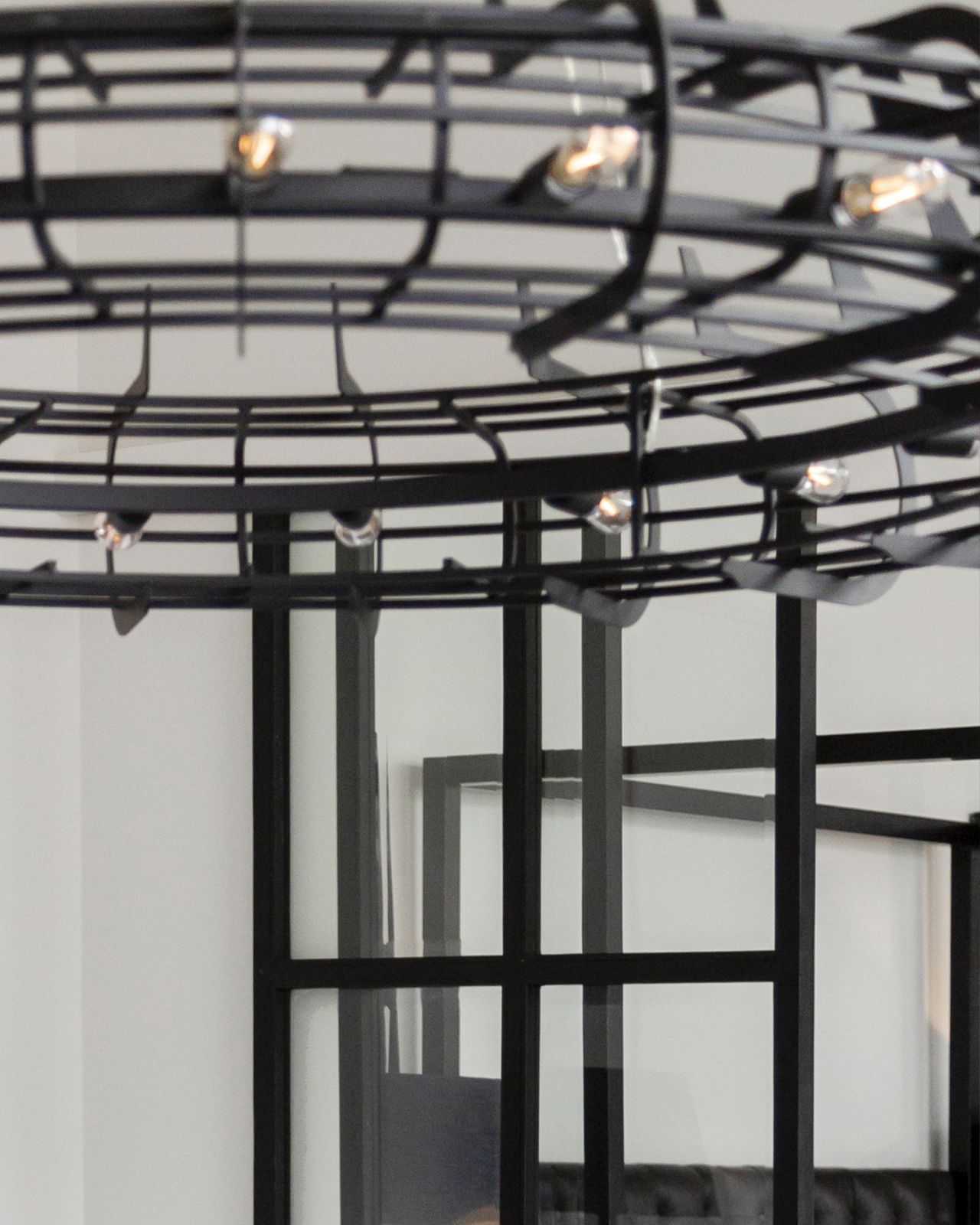 Khan loftlampe matte black