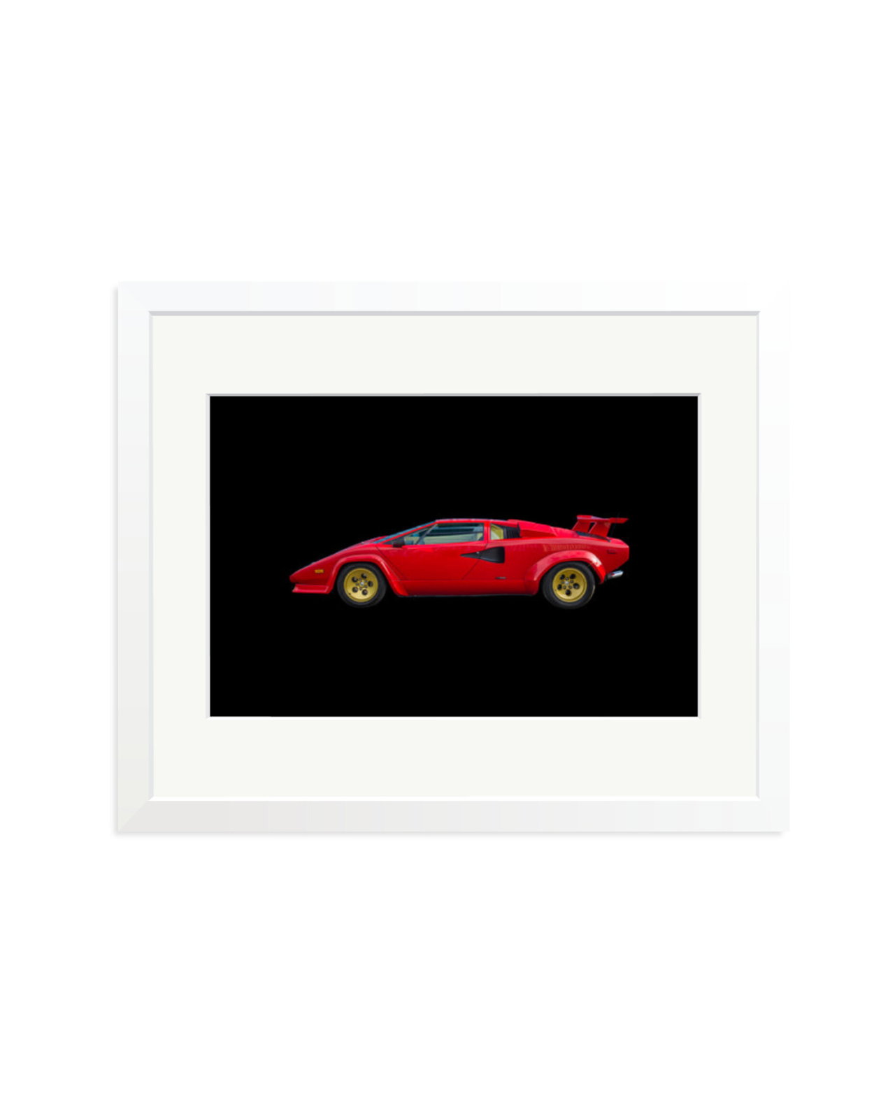 1988 Lamborghini Countach White / Medium