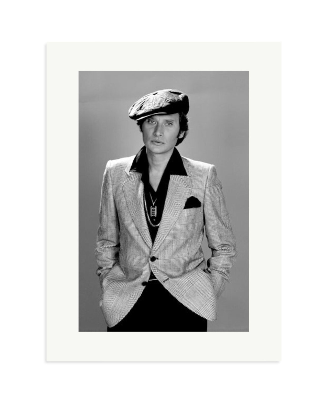Johnny Hallyday, 1976 Print Only / XL