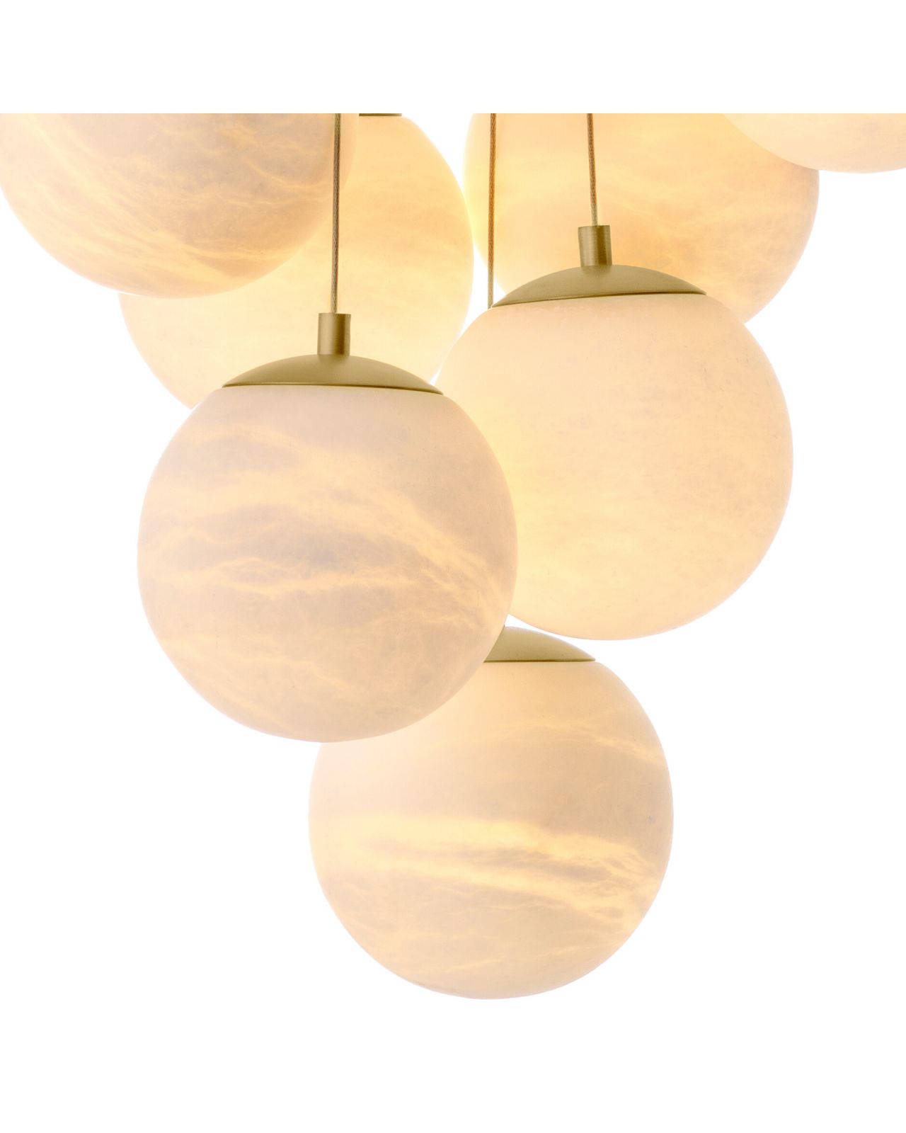 Sphinx taklampa alabaster