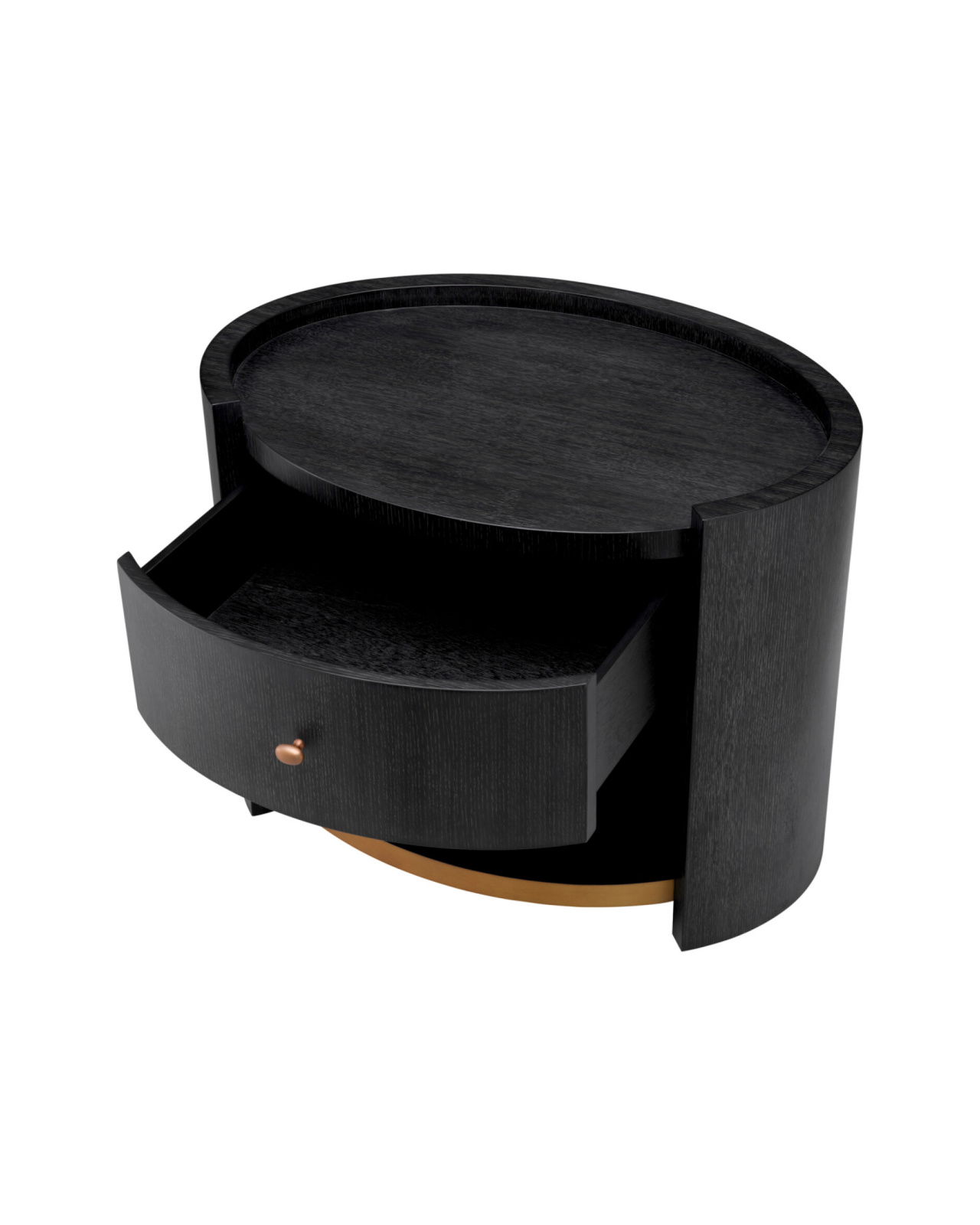 Rosemberg sängbord charcoal grey