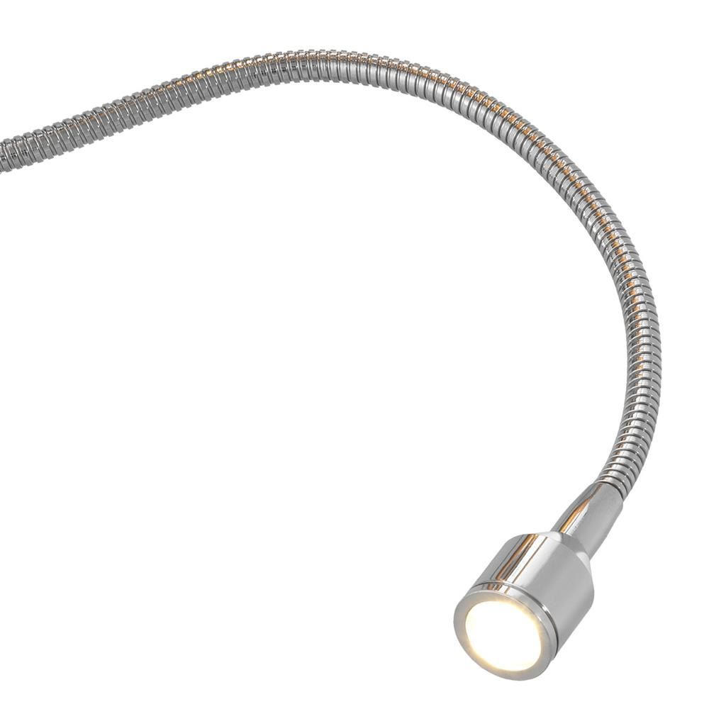 Ellington-seinävalaisin, nikkeli/musta