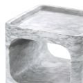 Adler sidobord white marble