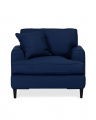 San Francisco Armchair Indigo 1-seater