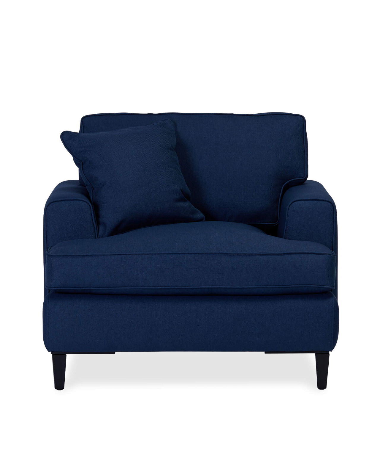 San Francisco Armchair Indigo 1-seater