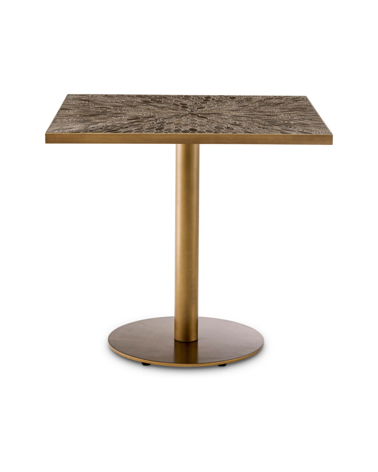 Declan Esstisch antikes Messing