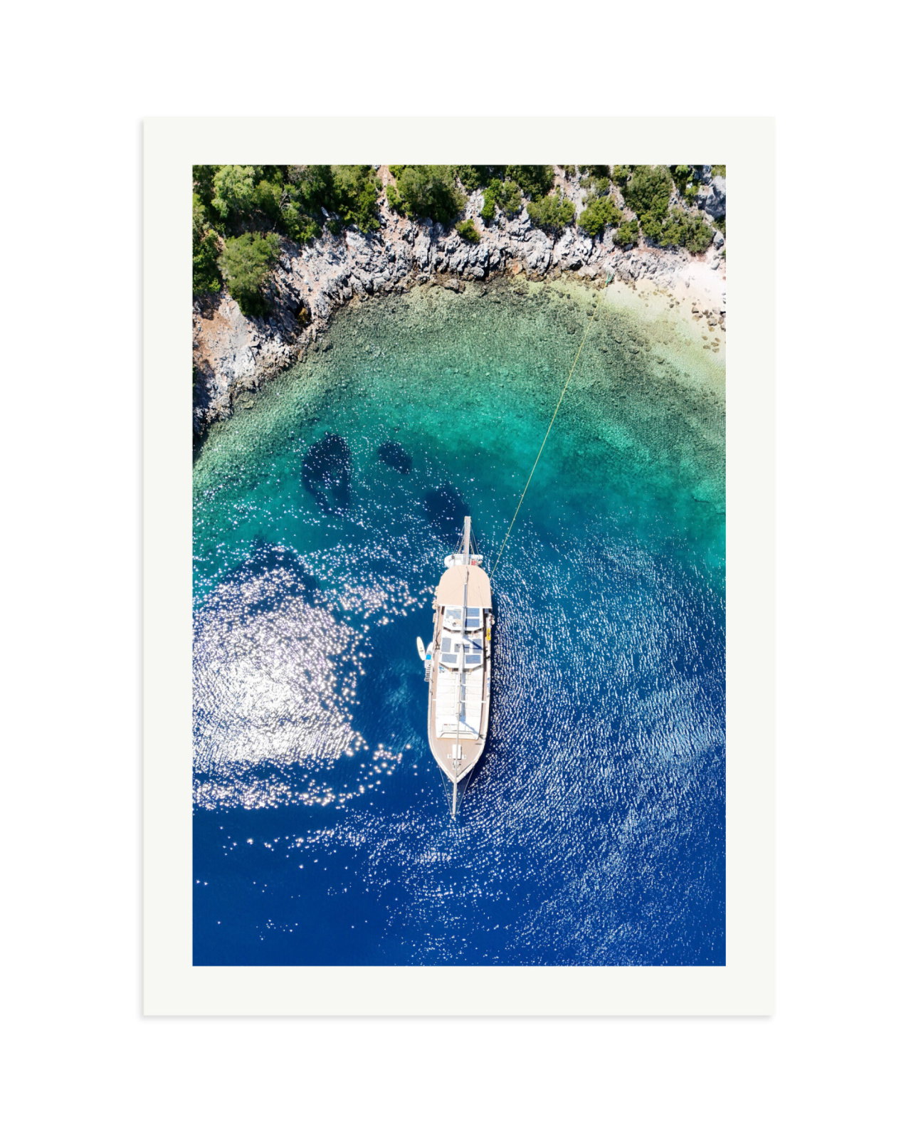 Ionian Yacht Print Only / XXL