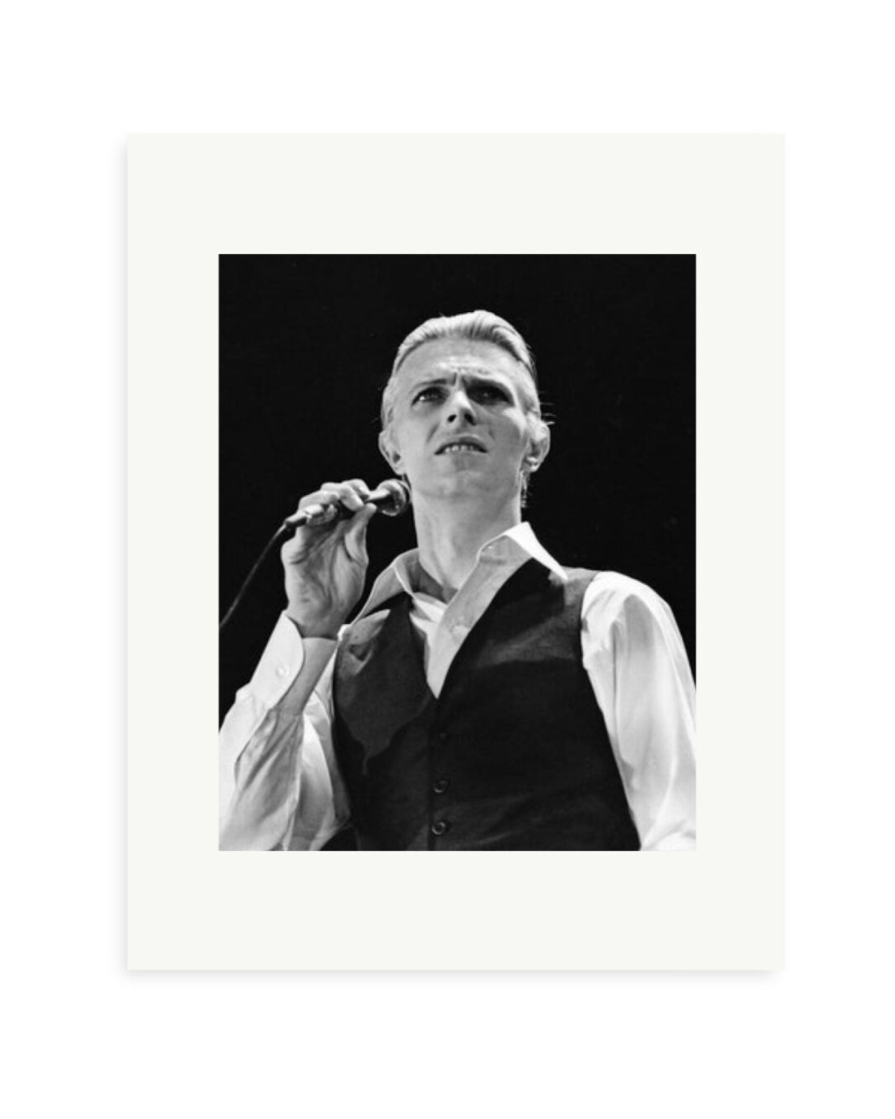 Thin White Duke, 1976 Print Only / Small