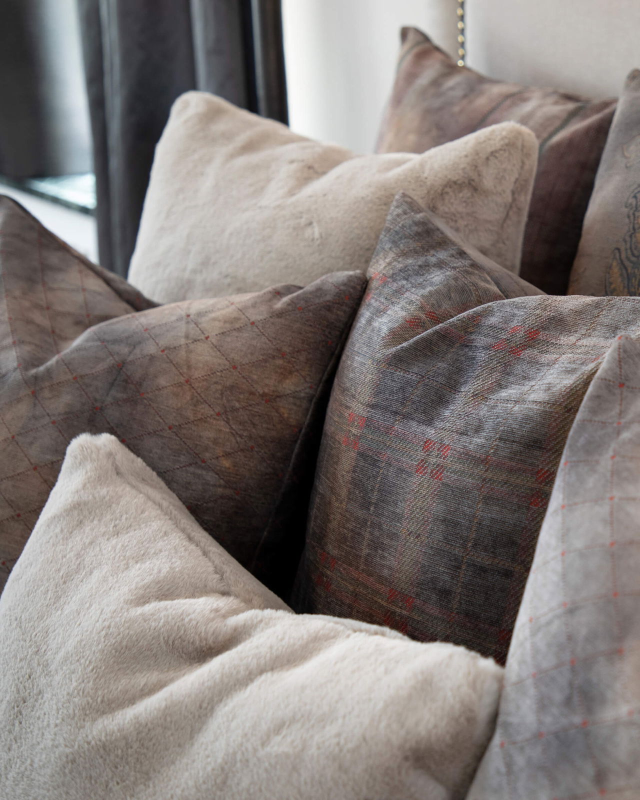 Celine kuddfodral cream