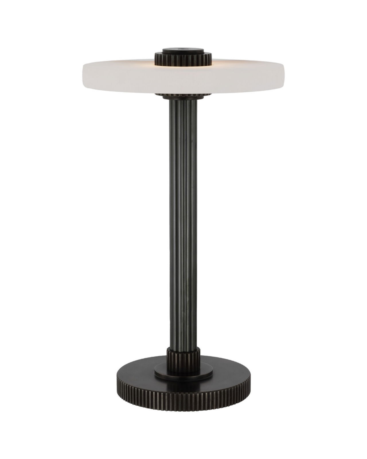 Aran 9" bordslampa uppladdningsbar brons