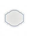 Regatta Placemat Oval White/Blue