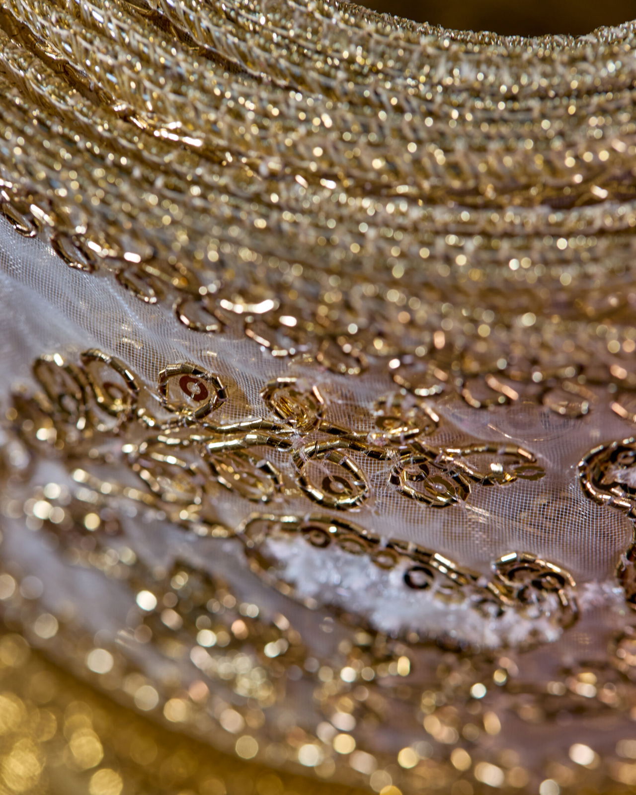 Cecily textiellint goud 4,5 m