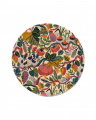 Heritage Garden round rug cream