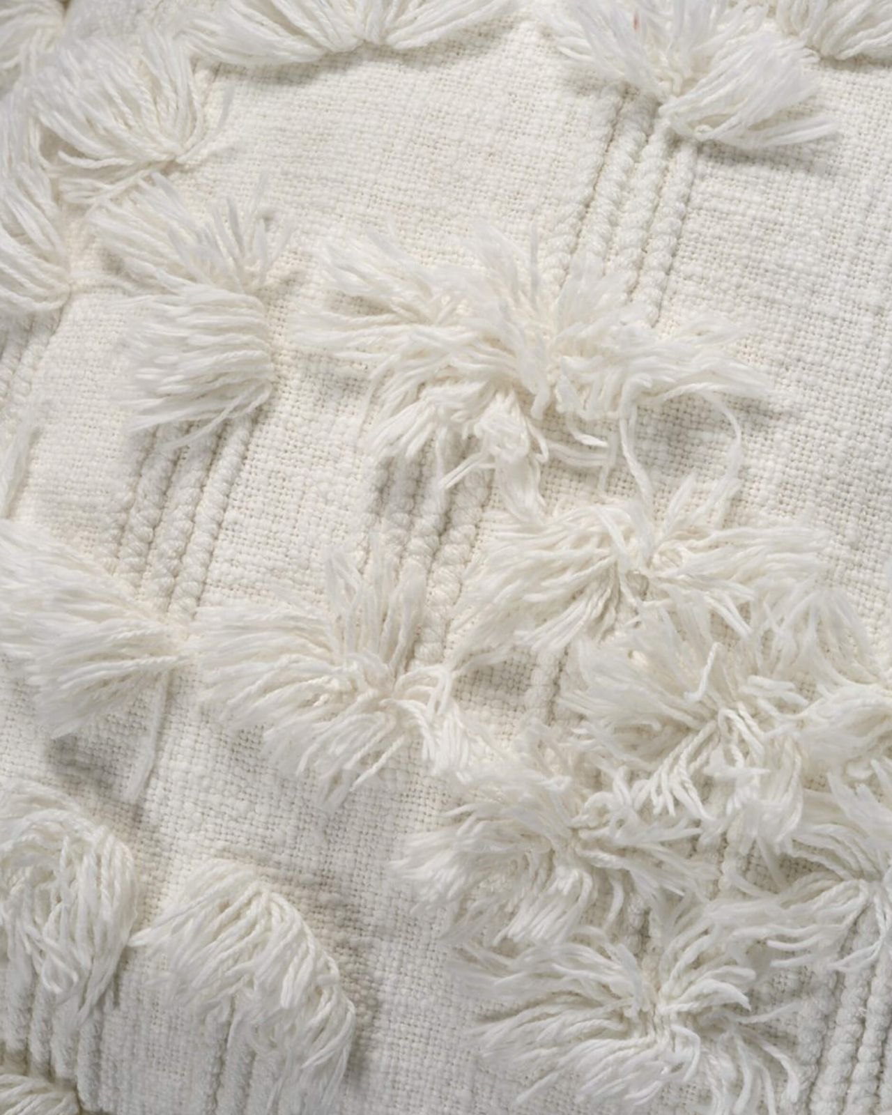 Rope kuddfodral vit OUTLET