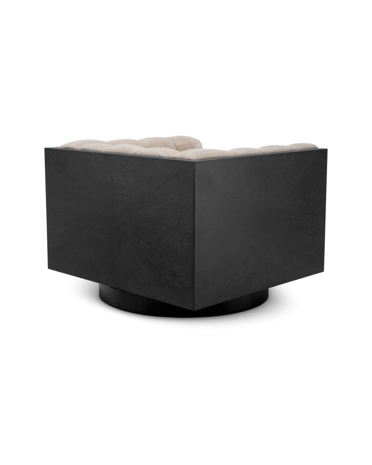 Davide snurrfåtölj skyward sand