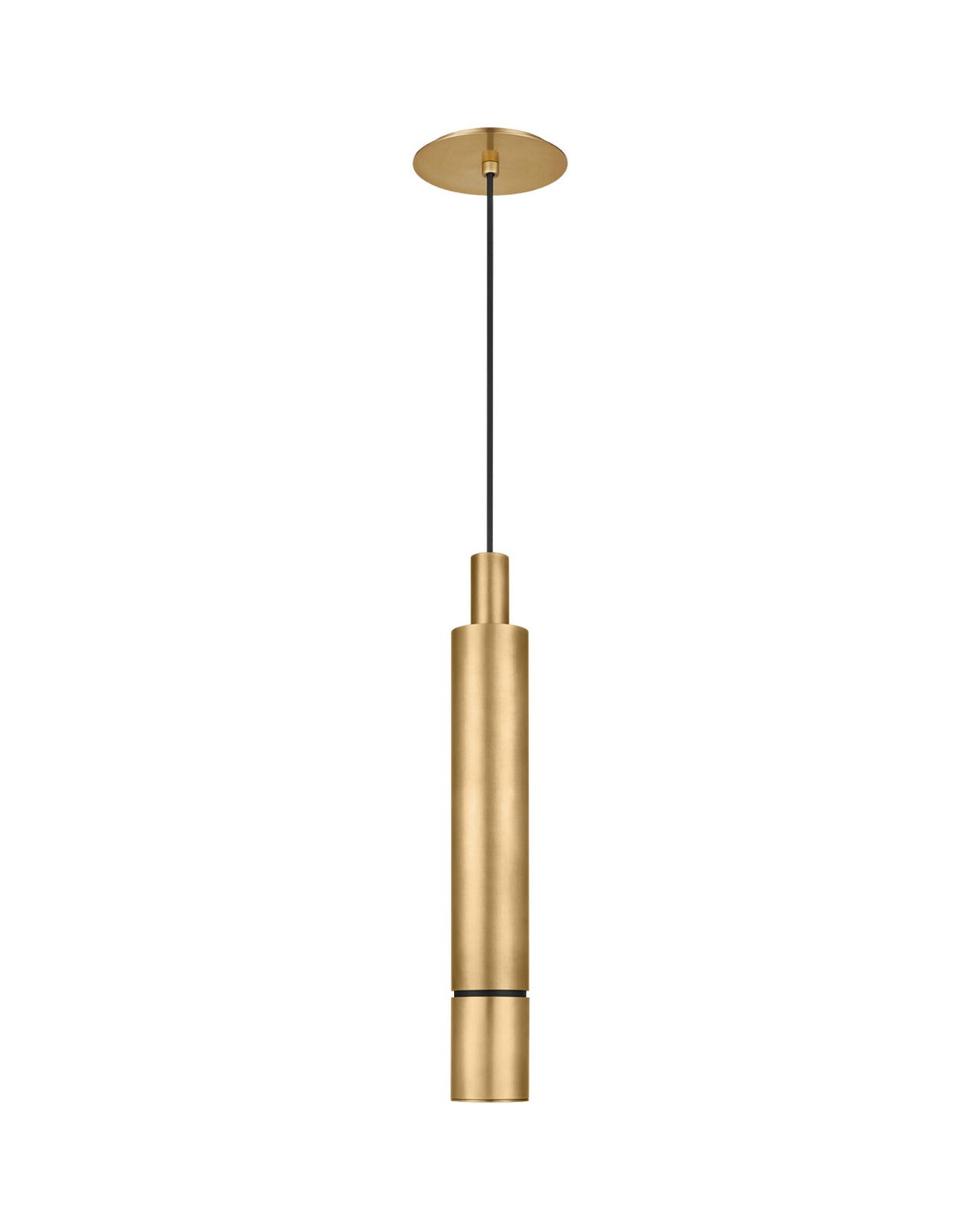 Sottile Pendant Natural Brass L
