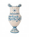Mondello urn blue/white