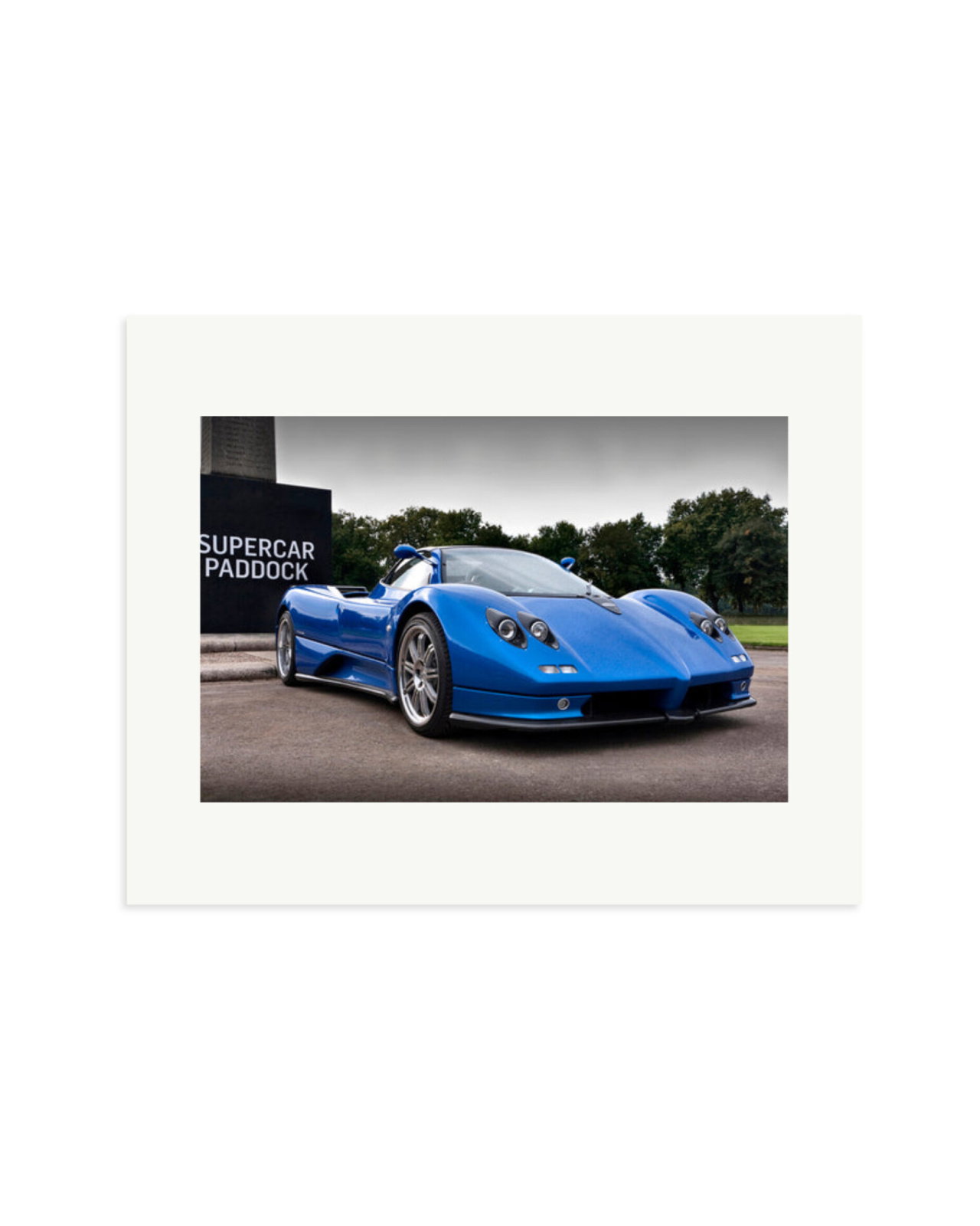 Pagani Zonda S Print Only / Medium