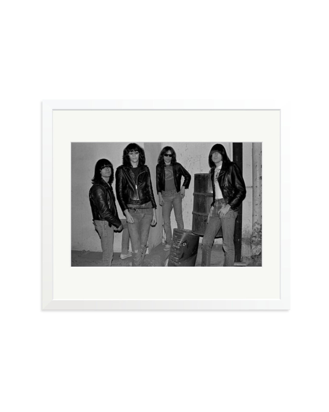 Joey Ramone and The Ramones 1978 White / Large