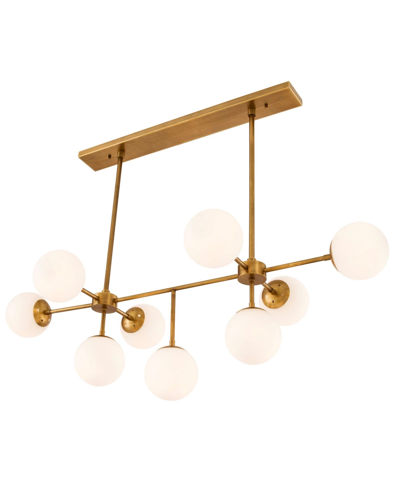 Lux taklampa mässing