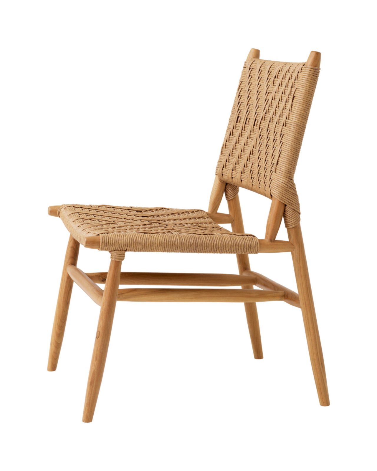 Laroc matstol natural teak 2-set