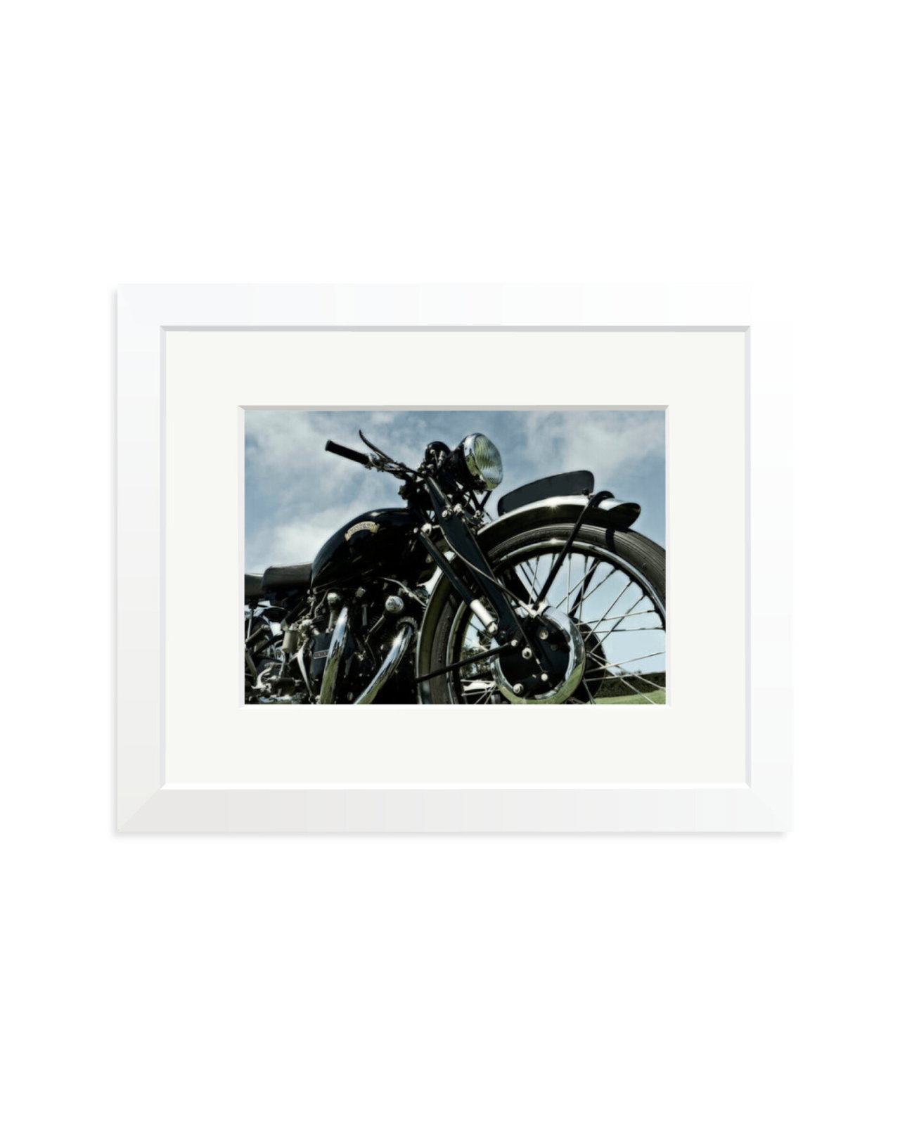 Vincent Black Shadow White / Small