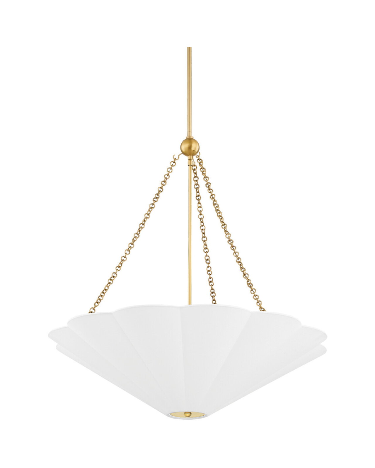 Alana Pendant Aged Brass