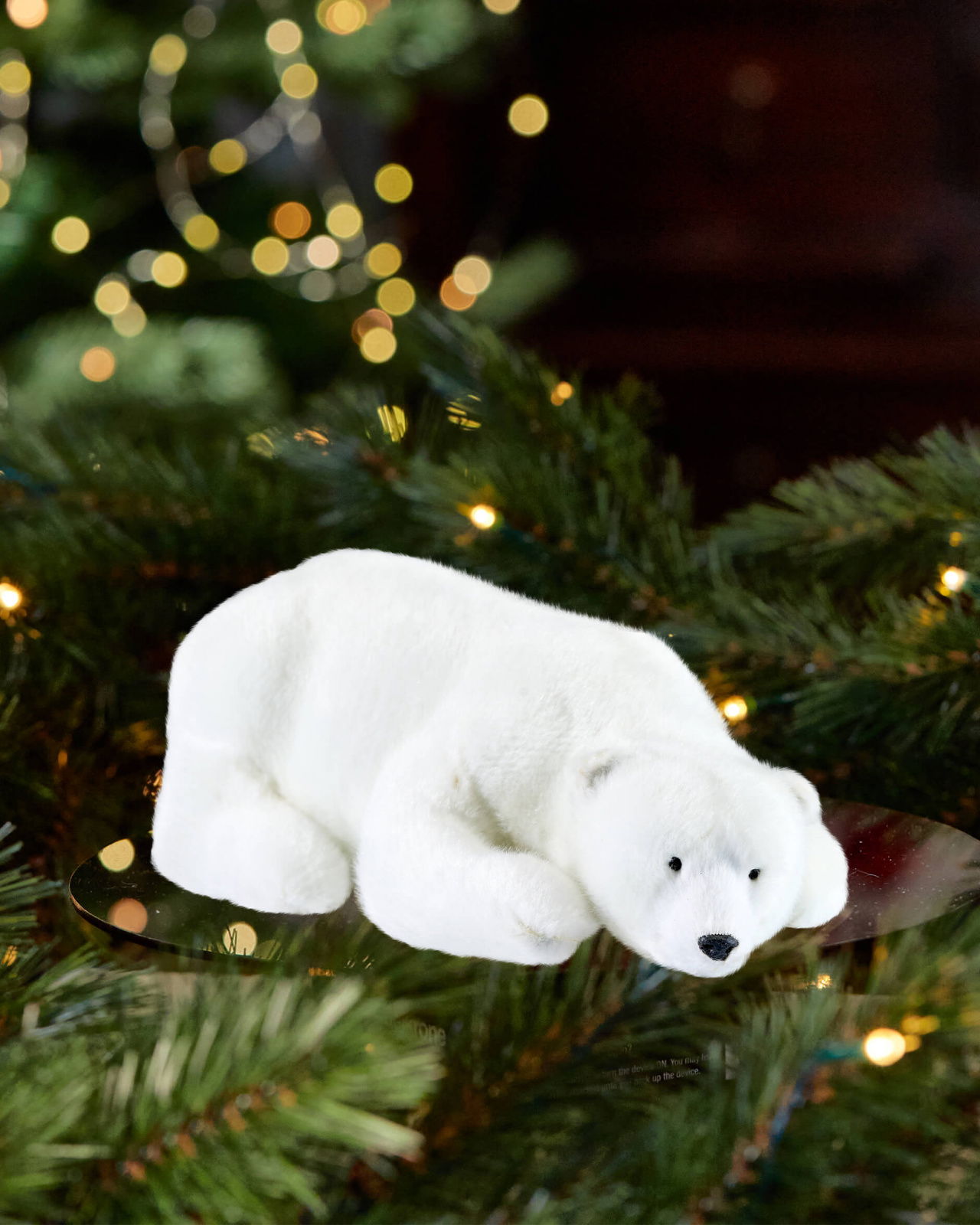 Belle Polar Bear Christmas Decoration