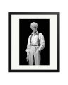David Bowie 1983 Black and White Black / Large