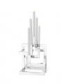 Skyline Candle Holder Silver