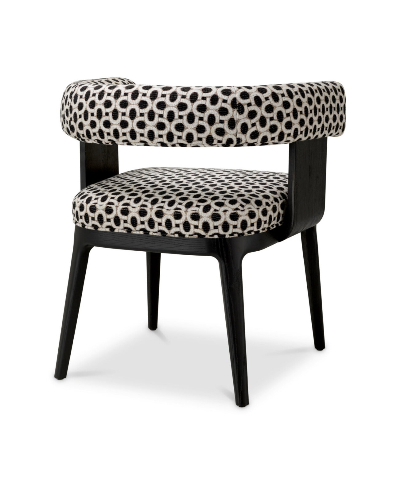 Dubois armchair Sunbeam Black