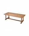 Bell Rive Dining Table Natural Teak