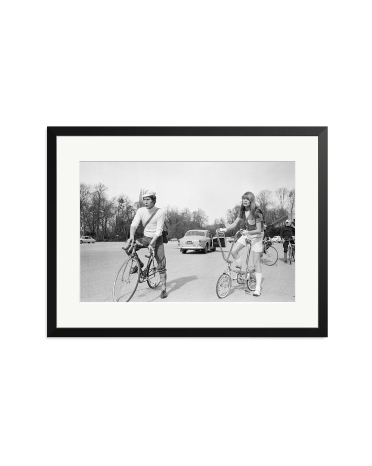 Jacques Dutronc and Françoise Hardy Black / XL